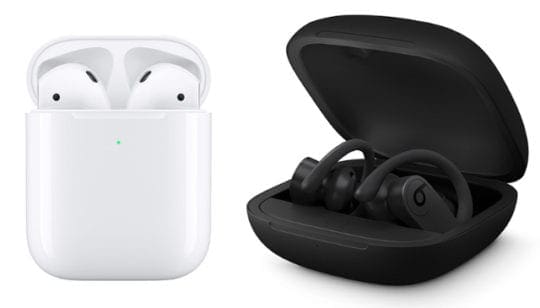 AirPods and PowerBeats Pro