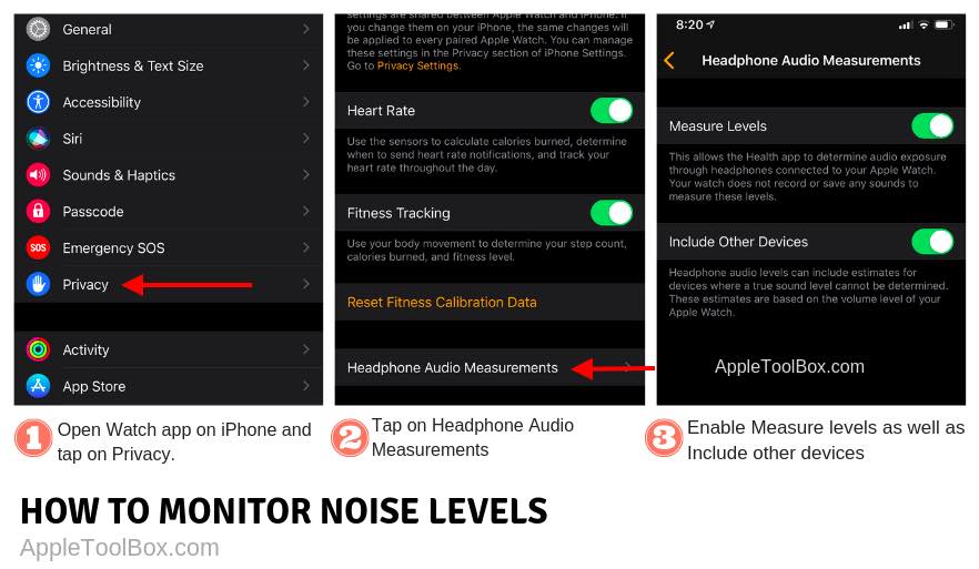 Where is noise App on Apple Watch